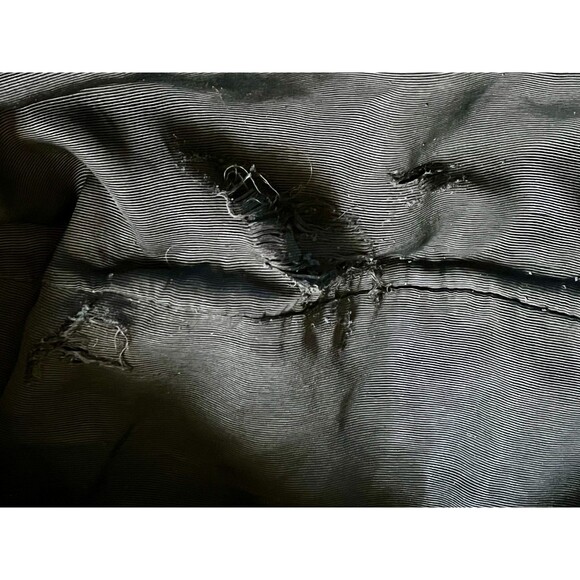 BCBGMAXAZRIA Black Leather Hobo Bag Extra Large Oversized Slouchy Tote VINTAGE - Picture 14 of 16